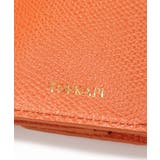 【TOPKAPI】角シボ型押し・ラウンドフラップ 三つ折り 財布 コロラート | TOPKAPI | 詳細画像7