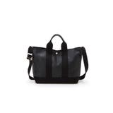 ブラック | スコッチグレイン ショルダー付き A4 トート バッグ | TOPKAPI