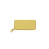 イエロー | 【TREASURE TOPKAPI】シュリンクレザー ラウンド 長財布 | TOPKAPI