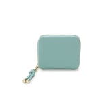 ミントグリーン | 【TREASURE TOPKAPI】シュリンクレザー 二つ折り 財布 | TOPKAPI