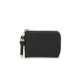 ブラック | 【TREASURE TOPKAPI】シュリンクレザー Lファスナー ミニ 財布 | TOPKAPI