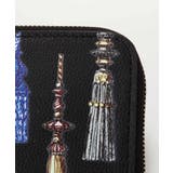 シュリンクレザー タッセル プリント ラウンド 二つ折り財布 | TOPKAPI | 詳細画像12