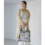 マイルドサテン スカーフ柄 トートバッグ スーベニアプリント | TOPKAPI | 詳細画像3 