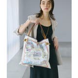 マイルドサテン スカーフ柄 トートバッグ スーベニアプリント | TOPKAPI | 詳細画像6 