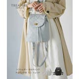 【TREASURE】ソフトレザー キルティング チェーン付き ミニ リュック | TOPKAPI | 詳細画像1