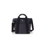 ネイビー | スコッチグレイン 6ポケット 2way トートバッグ M/マザーズバッグ/撥水 | TOPKAPI