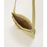 【TREASURE】ベルトデザイン レザー フラット ショルダーバッグ | TOPKAPI | 詳細画像9 