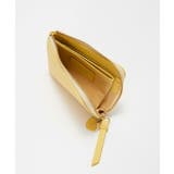 クロスエンボス レザー L字ファスナー ミニ 財布 | TOPKAPI | 詳細画像7