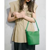 【Breath】シュリンクレザー ノットハンドル 2way ショルダーバッグ | TOPKAPI | 詳細画像2 