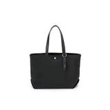 ブラック | Aerial エアリアル ナイロン ストラップ付き A4 トートバッグ /軽量 | TOPKAPI