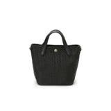 【Breath】レザーハンドル ショルダー付き トート カゴバッグ | TOPKAPI | 詳細画像7 