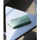 ウォッシュド レザー メタリック ラウンドファスナー 長財布 | TOPKAPI | 詳細画像1