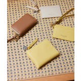 クロスエンボス レザー L字ファスナー ミニ 財布 | TOPKAPI | 詳細画像1