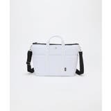 ホワイト | 【Breath】ポリメッシュ ショルダー付き A4 トートバッグ | TOPKAPI