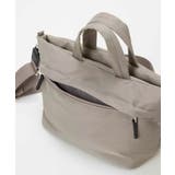 【Breath】【撥水】マット ナイロン ショルダー付き ミニ トートバッグ | TOPKAPI | 詳細画像11 