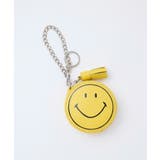 イエロー | SMILE COLLECTION スマイル ラウンド ポーチ / チャーム | TOPKAPI