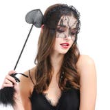 カチューシャ レースマスク ブラック | OSYAREVO | 詳細画像5 