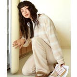 ボア ニット ボーダー ルームウェア セットアップ | OSYAREVO | 詳細画像8