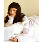 ボア ニット ボーダー ルームウェア セットアップ | OSYAREVO | 詳細画像5