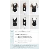 シアートップス 付き レイヤード ワンピース水着 セットアップ レディース | OSYAREVO | 詳細画像51