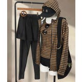 キャメルチェック×ブラック | 【紫外線カット率99％以上】uvカット uvパーカー フードパーカー | OSYAREVO