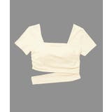 ヨガウェア トップス カップ付き カシュクール 半袖 | OSYAREVO | 詳細画像19