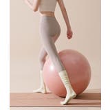 ヨガ ピラティス ソックス 靴下 5本指 リブ ロング yoga | OSYAREVO | 詳細画像14