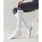 ヨガ ピラティス ソックス 靴下 リブ ロング yoga | OSYAREVO | 詳細画像17 