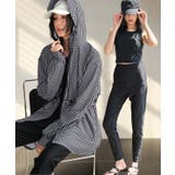 ブラックギンガムチェック | 【紫外線カット率99%以上】水着 レディース 体型カバー | OSYAREVO