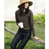 ブラウンドット | 【紫外線カット率99%以上】水着 レディース 体型カバー | OSYAREVO