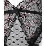 フラワーレース テディ ランジェリー セクシー 下着セット | OSYAREVO | 詳細画像26