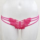 deeppink | セクシーショーツ 単品 蝶 | OSYAREVO