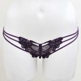 Purple | セクシーショーツ 単品 蝶 | OSYAREVO