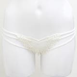 White | セクシーショーツ 単品 蝶 | OSYAREVO