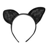 BLACK | ハロウィン ユニーク ネコ耳カチューシャ | OSYAREVO