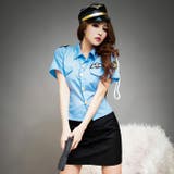 BLUE | クリスマス ポリス コスチューム | OSYAREVO