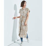 ベージュ | フラワードロストワンピース 水着 スイムウェア | OSYAREVO