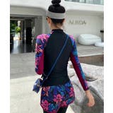 ダークフラワー ラッシュガード 水着 セットアップ | OSYAREVO | 詳細画像8 