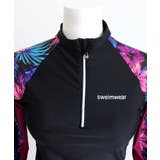 ダークフラワー ラッシュガード 水着 セットアップ | OSYAREVO | 詳細画像16 