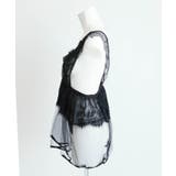 ペプラムフレア シースルーランジェリー 下着 | OSYAREVO | 詳細画像10 