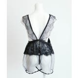 ペプラムフレア シースルーランジェリー 下着 | OSYAREVO | 詳細画像11 