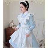 ブルー | ハロウィン コスプレ コスチュームメイド服 | OSYAREVO
