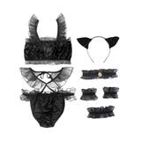 クリスマス コスプレ キャット シアーフリル ランジェリー | OSYAREVO | 詳細画像28 