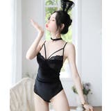 ブラック | クリスマス コスプレ コスチュームバックレースアップ | OSYAREVO