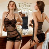 ドロストギャザー ワンピース ランジェリー | OSYAREVO | 詳細画像1 