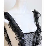 クリスマス コスプレ リボン×フリル シースルー メイド ランジェリー | OSYAREVO | 詳細画像37 