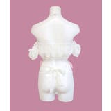 クリスマス コスプレ フリル×リボン メイド ランジェリー | OSYAREVO | 詳細画像22 