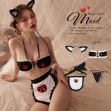 クリスマス コスプレ キャット メイド ランジェリー | OSYAREVO | 詳細画像1 