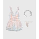 クリスマス コスプレ レース×リボン メイド ランジェリー | OSYAREVO | 詳細画像21 