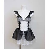 クリスマス コスプレ レース×リボン メイド ランジェリー | OSYAREVO | 詳細画像23 